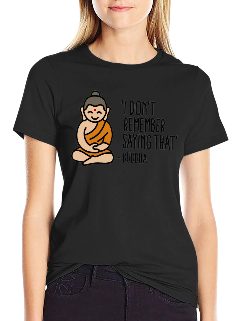 Buddha I Dont Remember Graphic Tee