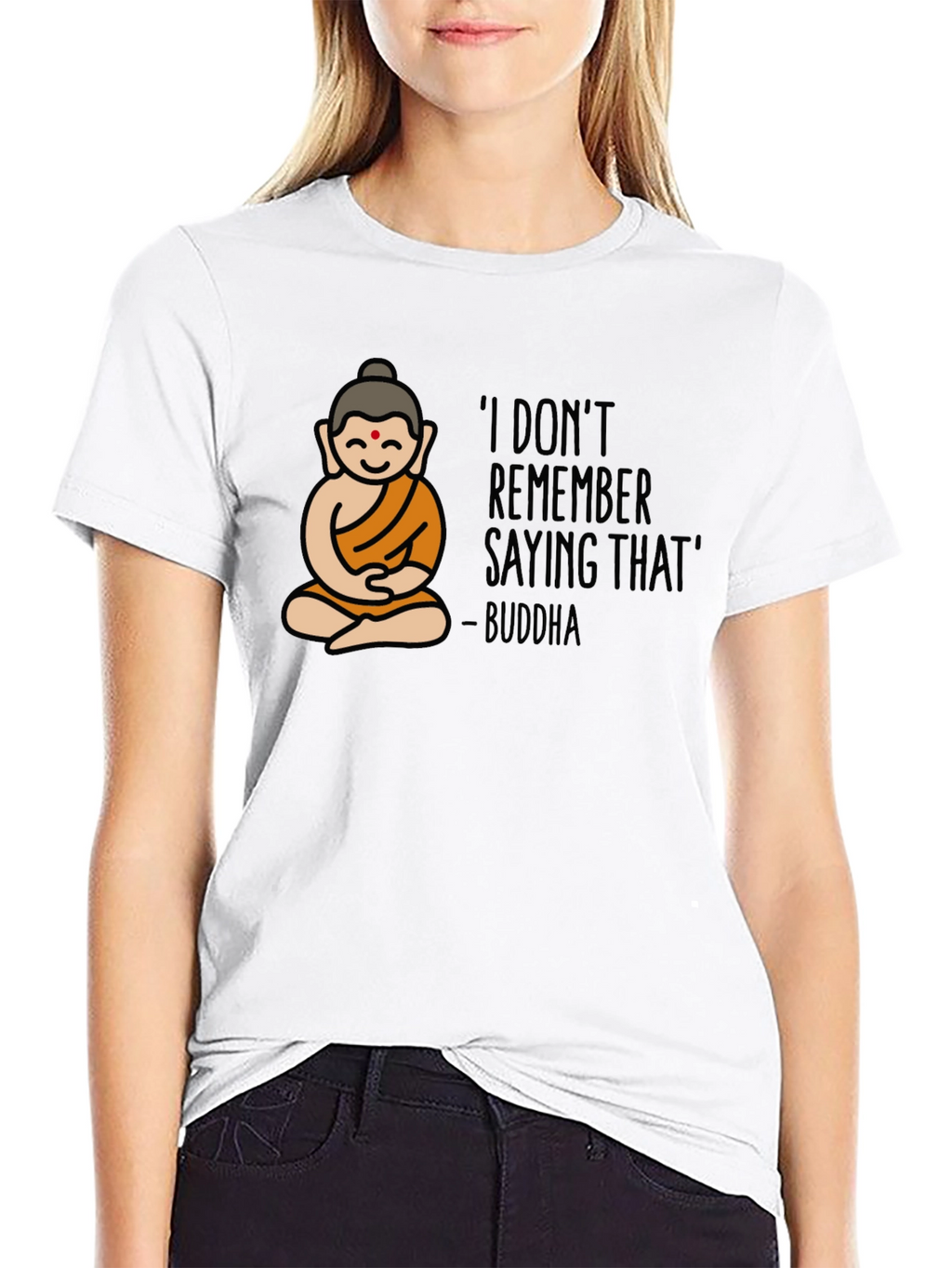 Buddha I Dont Remember Graphic Tee