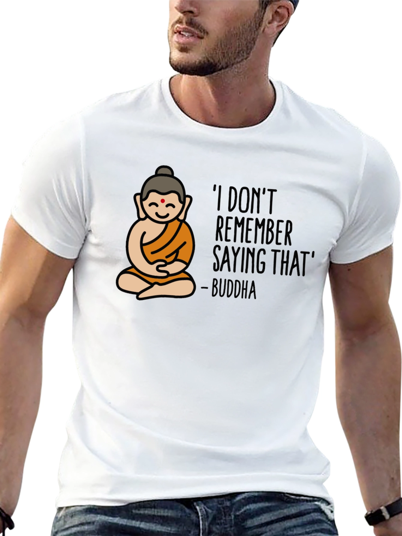 Buddha I Dont Remember Graphic Tee